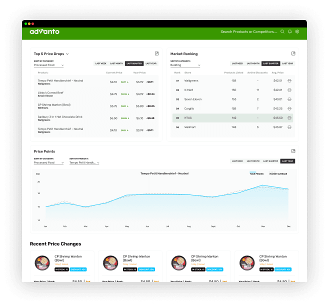 advanto Page Mockup